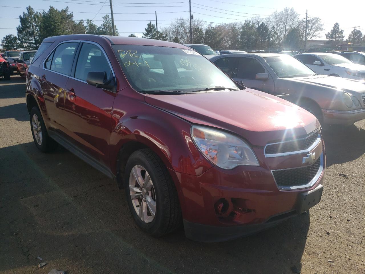 CHEVROLET EQUINOX LS 2010 with VIN 2CNALBEW6A6276806 - Photo from auction