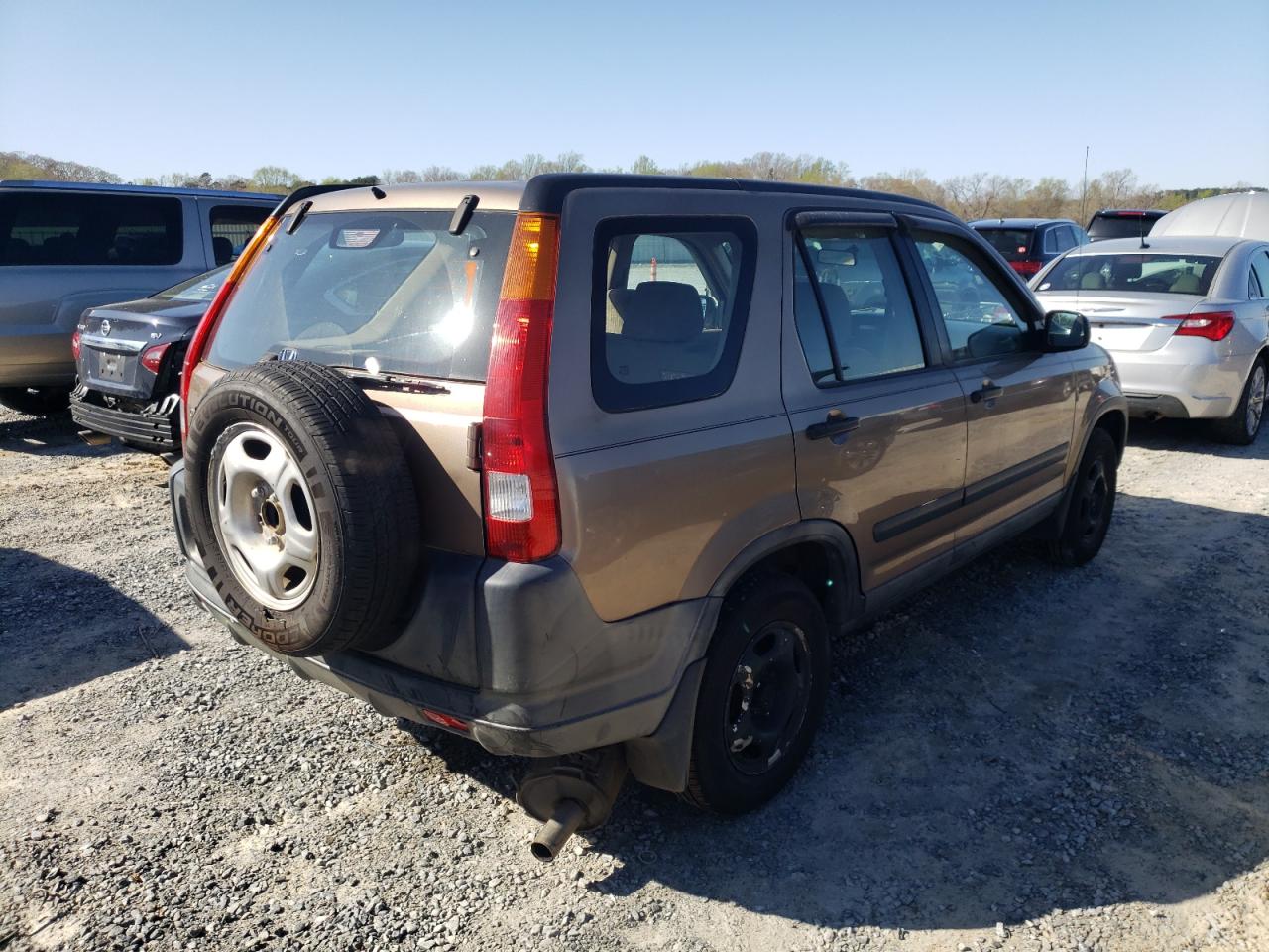 Photo 4 from auction – 2004 HONDA CR-V LX with VIN SHSRD68424U205227