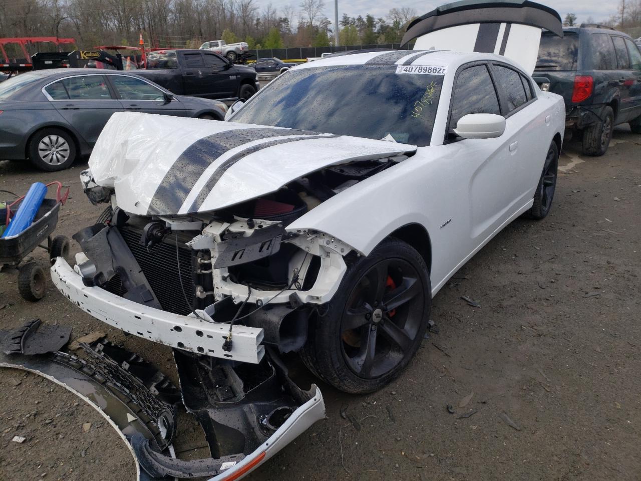 Photo 2 from auction – 2018 DODGE CHARGER R/ with VIN 2C3CDXCT2JH243181