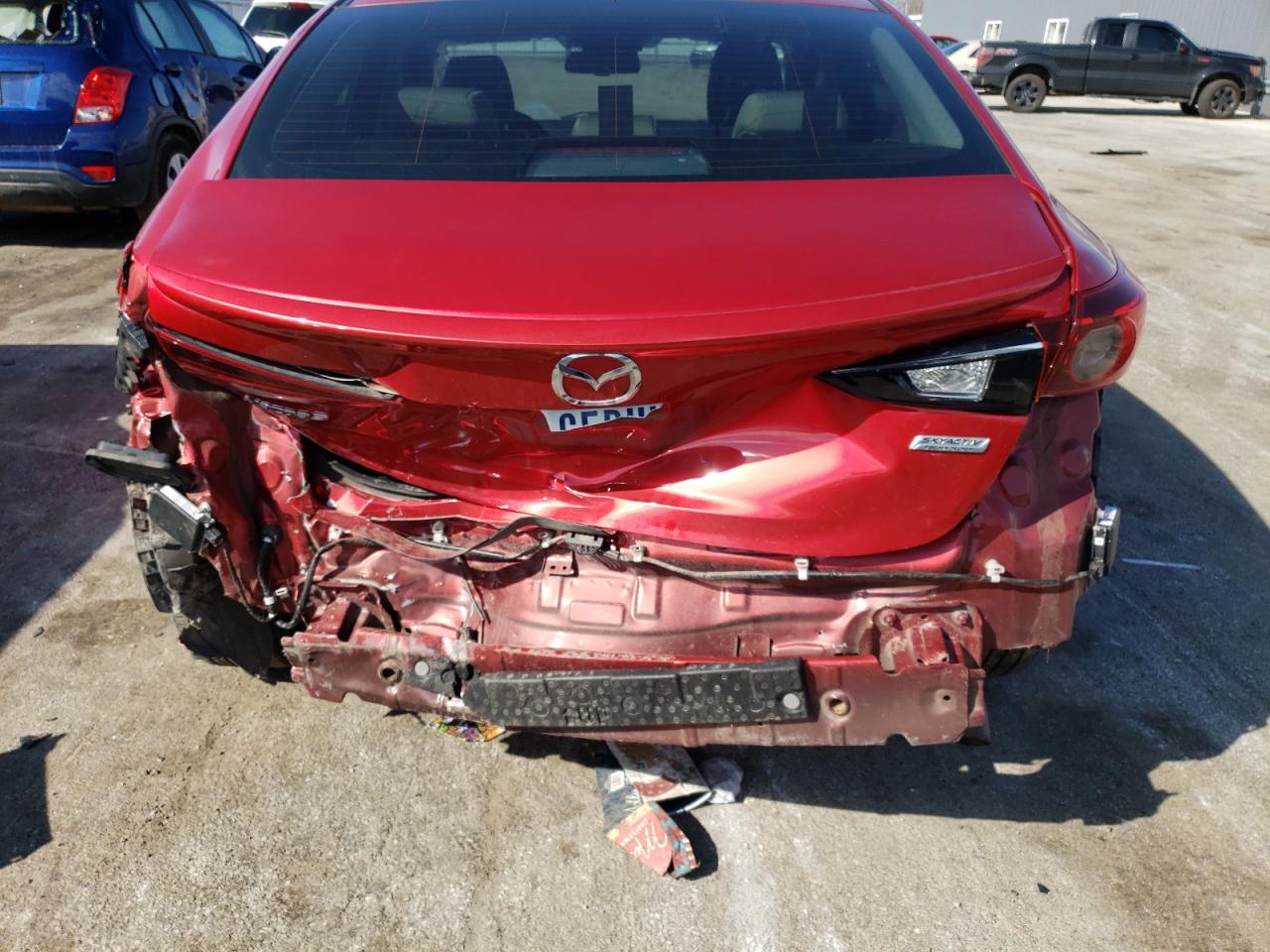 Photo 9 from auction – 2016 MAZDA 3 TOURING with VIN 3MZBM1W79GM280710