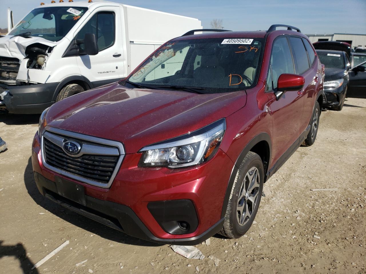 Photo 2 from auction – 2020 SUBARU FORESTER P with VIN JF2SKAJC2LH550986