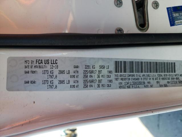 Photo 10 from auction – 2019 JEEP CHEROKEE L with VIN 1C4PJLCB2KD358190