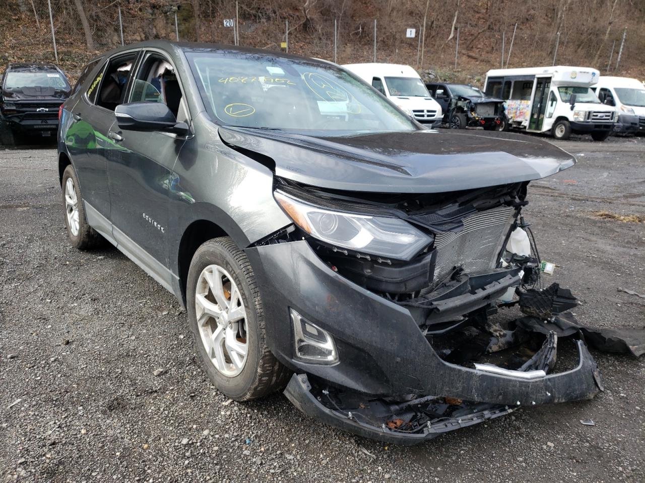 CHEVROLET EQUINOX LT 2018 with VIN 3GNAXTEX1JS509006 - Photo from auction