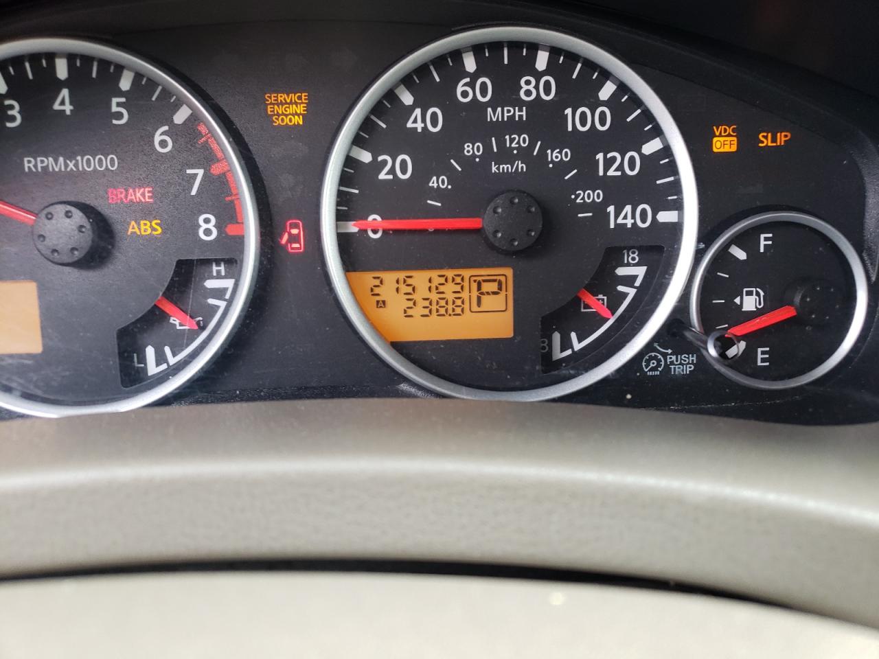 Photo 8 from auction – 2008 NISSAN PATHFINDER with VIN 5N1AR18B68C603529