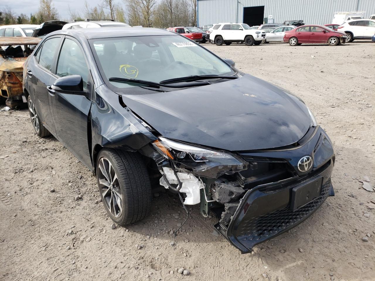 TOYOTA COROLLA L 2018 with VIN 2T1BURHE1JC056022 - Photo from auction