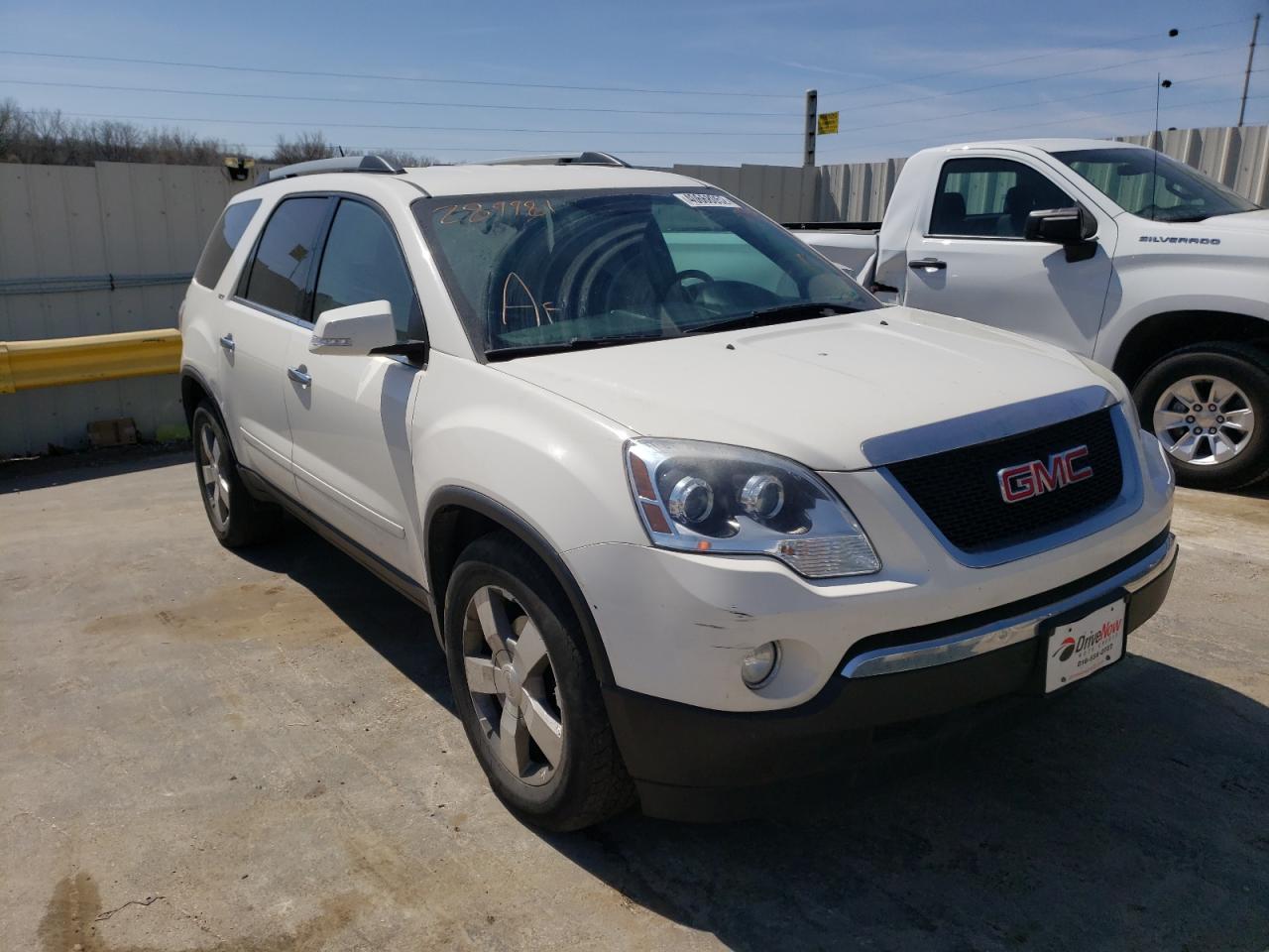 Photo 1 from auction – 2012 GMC ACADIA SLT with VIN 1GKKRRED0CJ289981