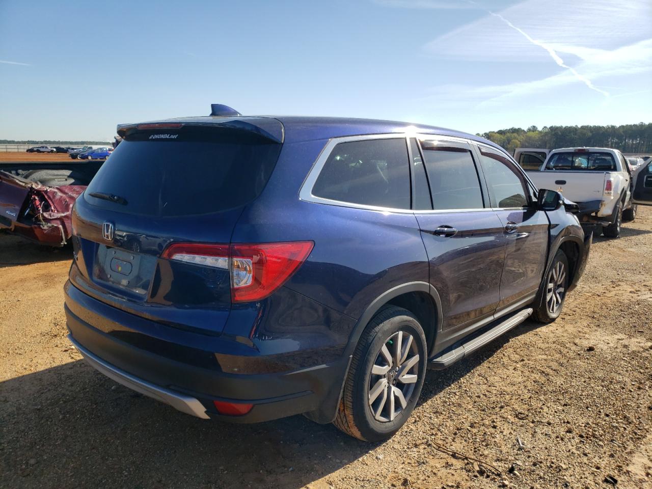 Photo 4 from auction – 2020 HONDA PILOT EXL with VIN 5FNYF5H57LB014708