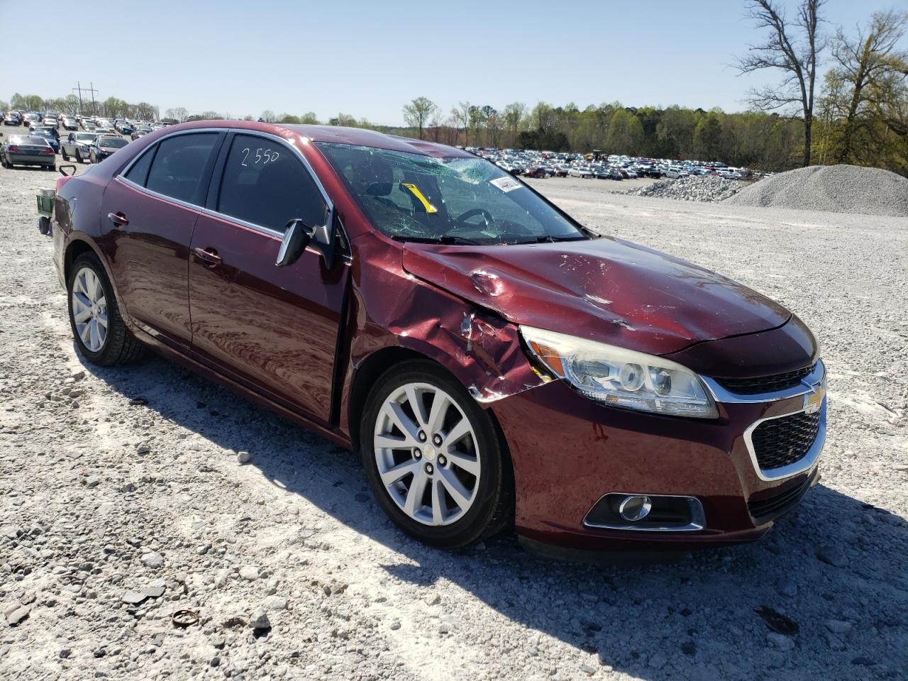 CHEVROLET MALIBU 2LT 2015 with VIN 1G11D5SL1FF144703 - Photo from auction