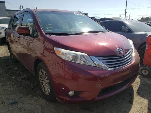 TOYOTA SIENNA XLE 2017 with VIN 5TDYZ3DC2HS896650 - Photo from auction
