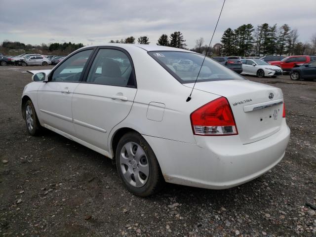 Photo 3 from auction – 2008 KIA SPECTRA EX with VIN KNAFE122285513018