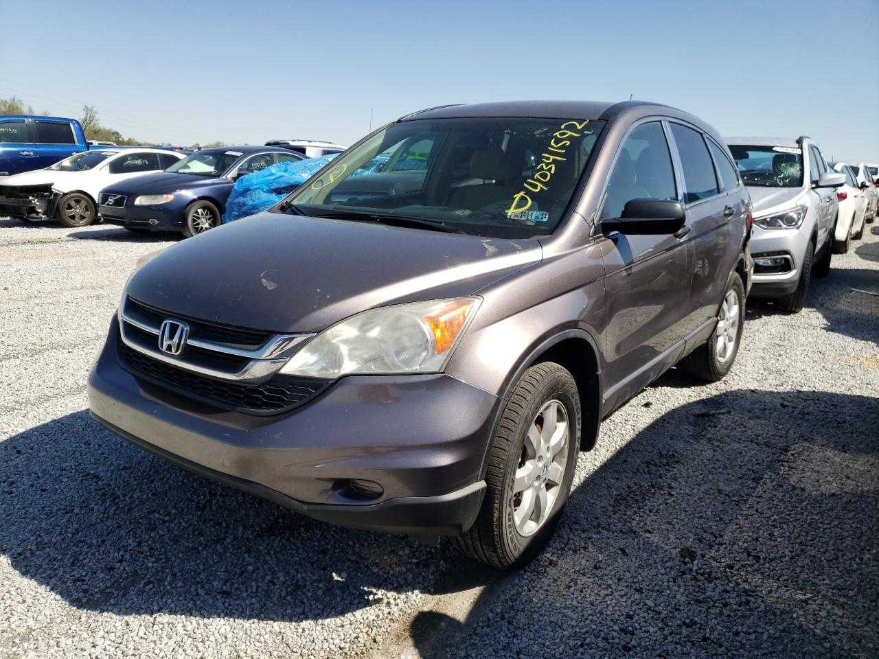 Photo 2 from auction – 2011 HONDA CR-V SE with VIN 5J6RE4H42BL022875