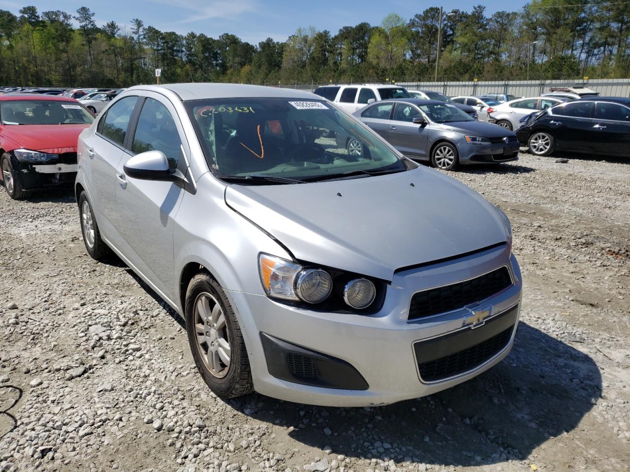 Photo 1 from auction – 2012 CHEVROLET SONIC LT with VIN 1G1JC5SH4C4109725