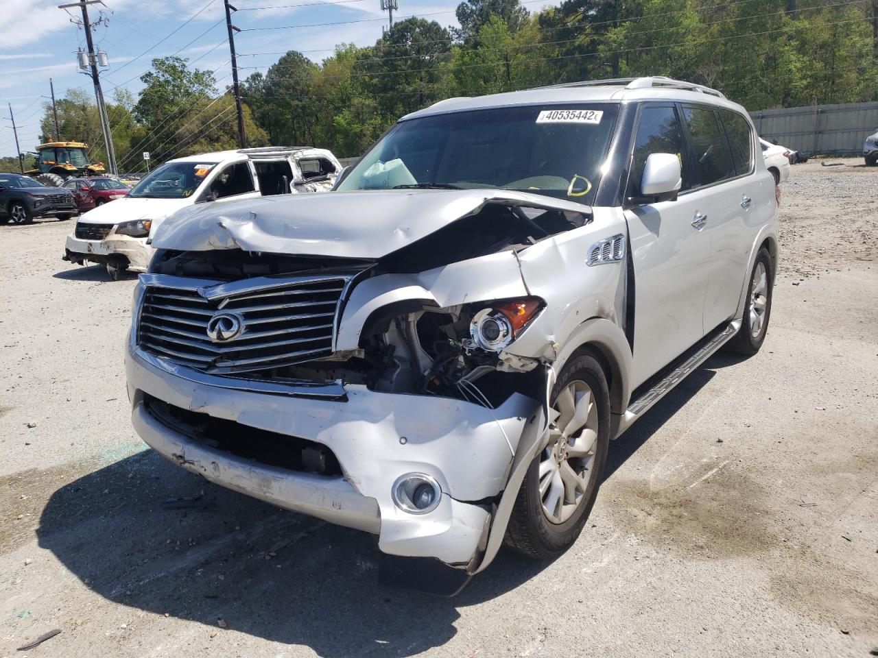 Photo 2 from auction – 2011 INFINITI QX56 with VIN JN8AZ2ND5B9701637