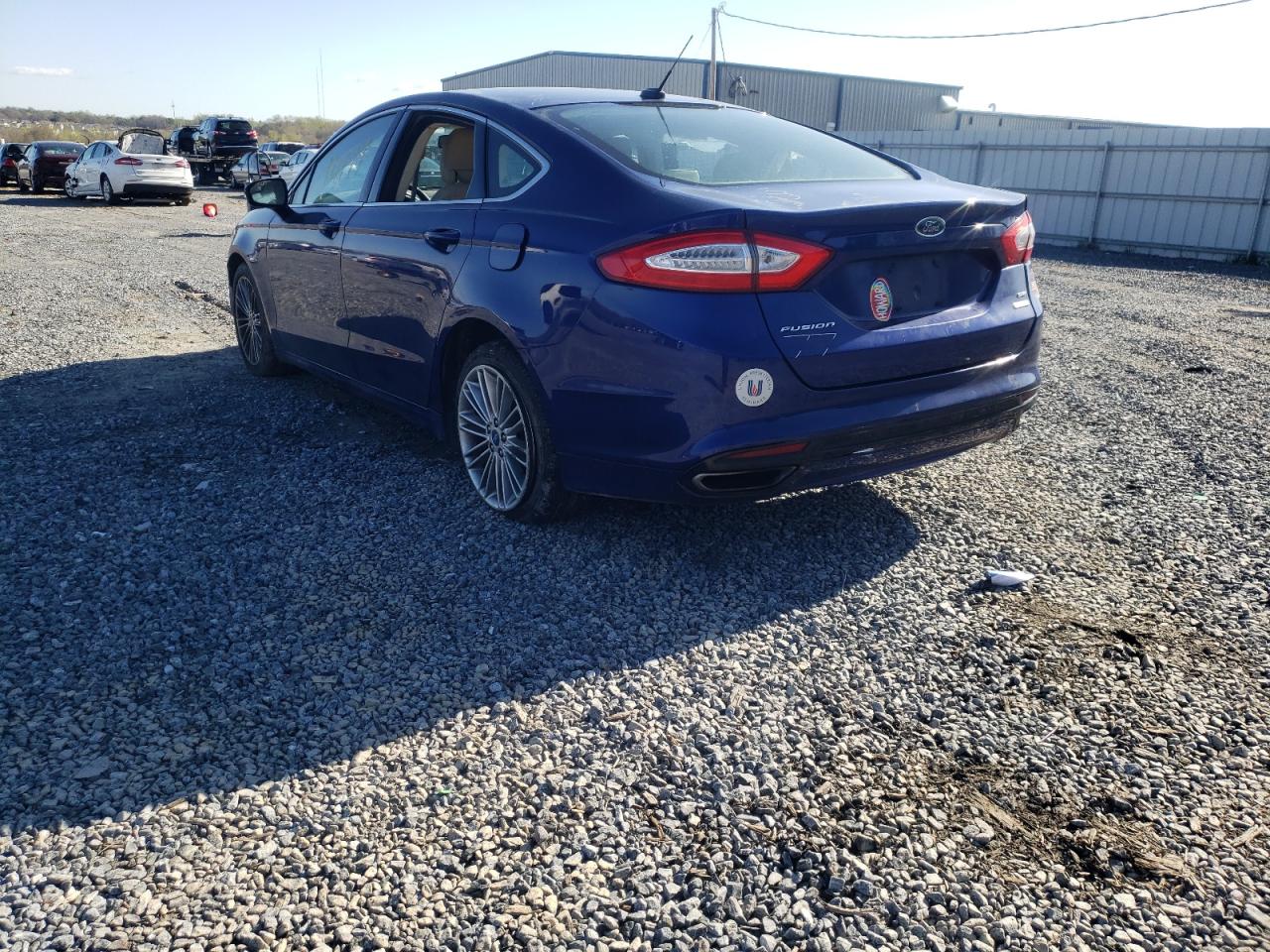 Photo 3 from auction – 2013 FORD FUSION SE with VIN 3FA6P0H98DR262370