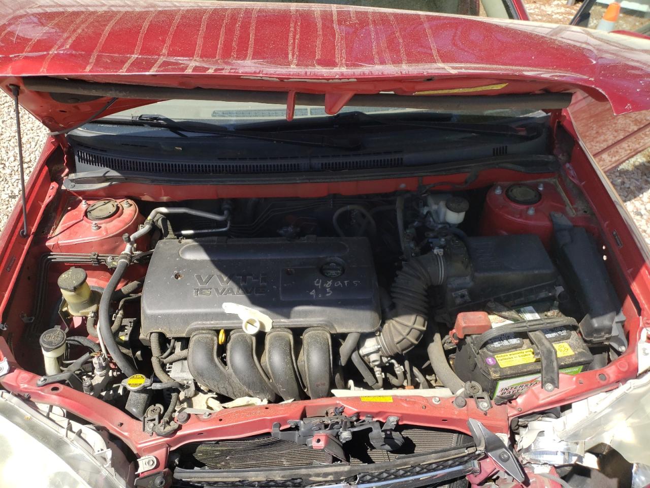 Photo 7 from auction – 2006 TOYOTA COROLLA CE with VIN 2T1BR30E66C634407