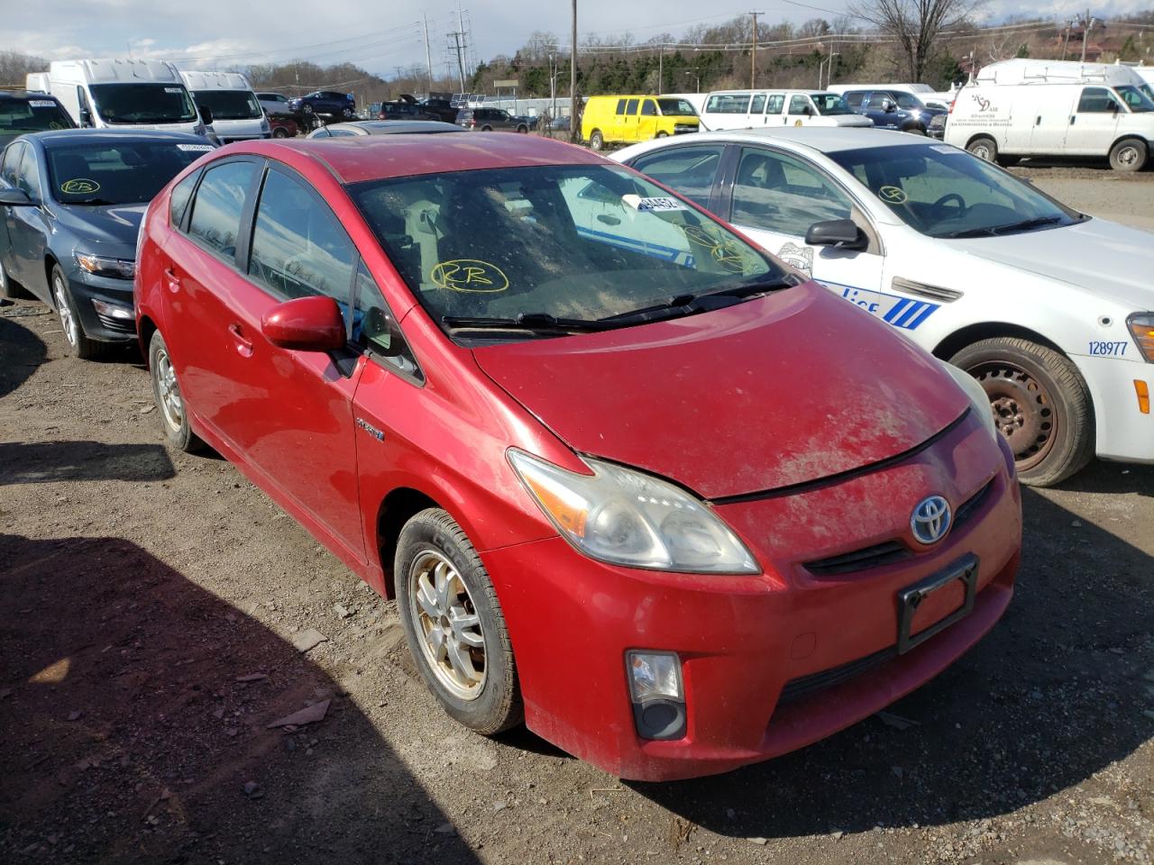 TOYOTA PRIUS 2010 with VIN JTDKN3DU6A0007254 - Photo from auction