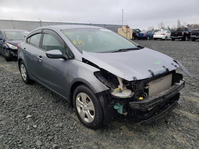 KIA FORTE LX 2017 with VIN 3KPFL4A7XHE051870 - Photo from auction