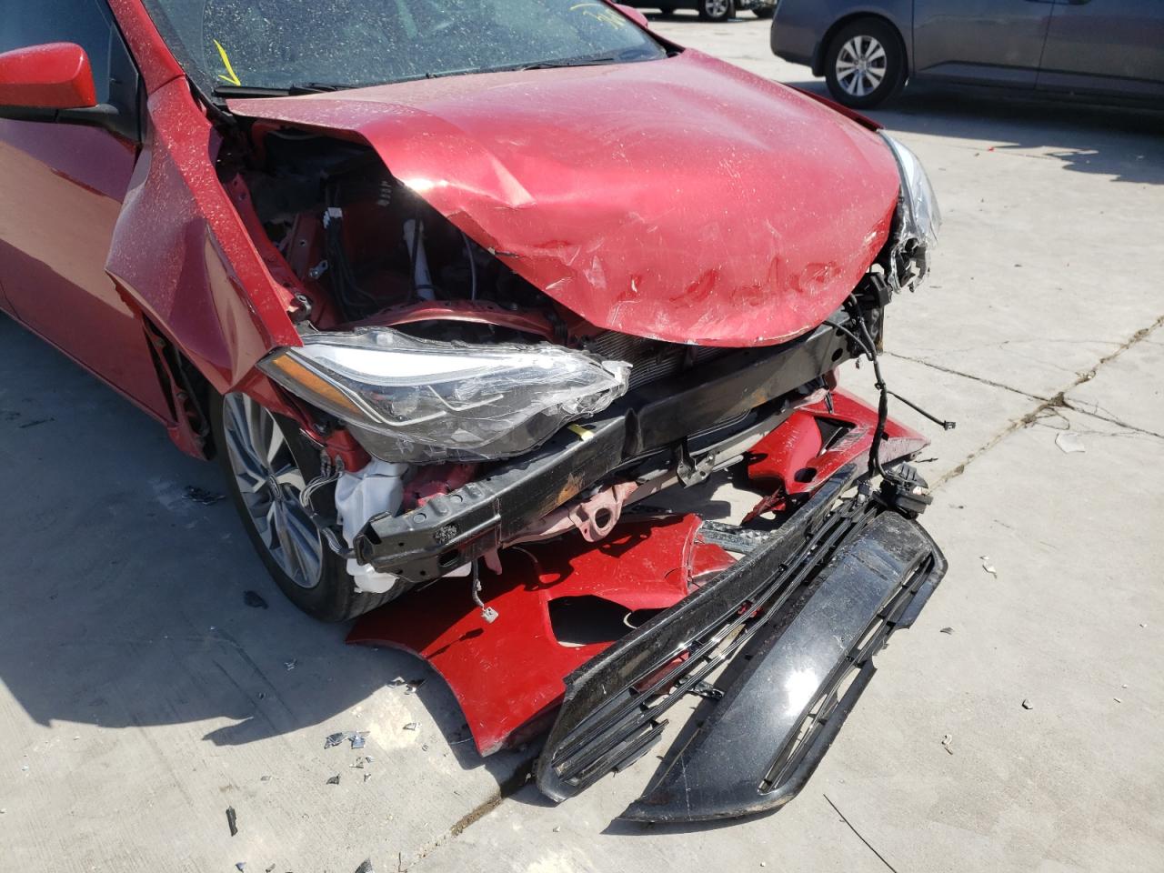 Photo 9 from auction – 2018 TOYOTA COROLLA L with VIN 5YFBURHE2JP762996
