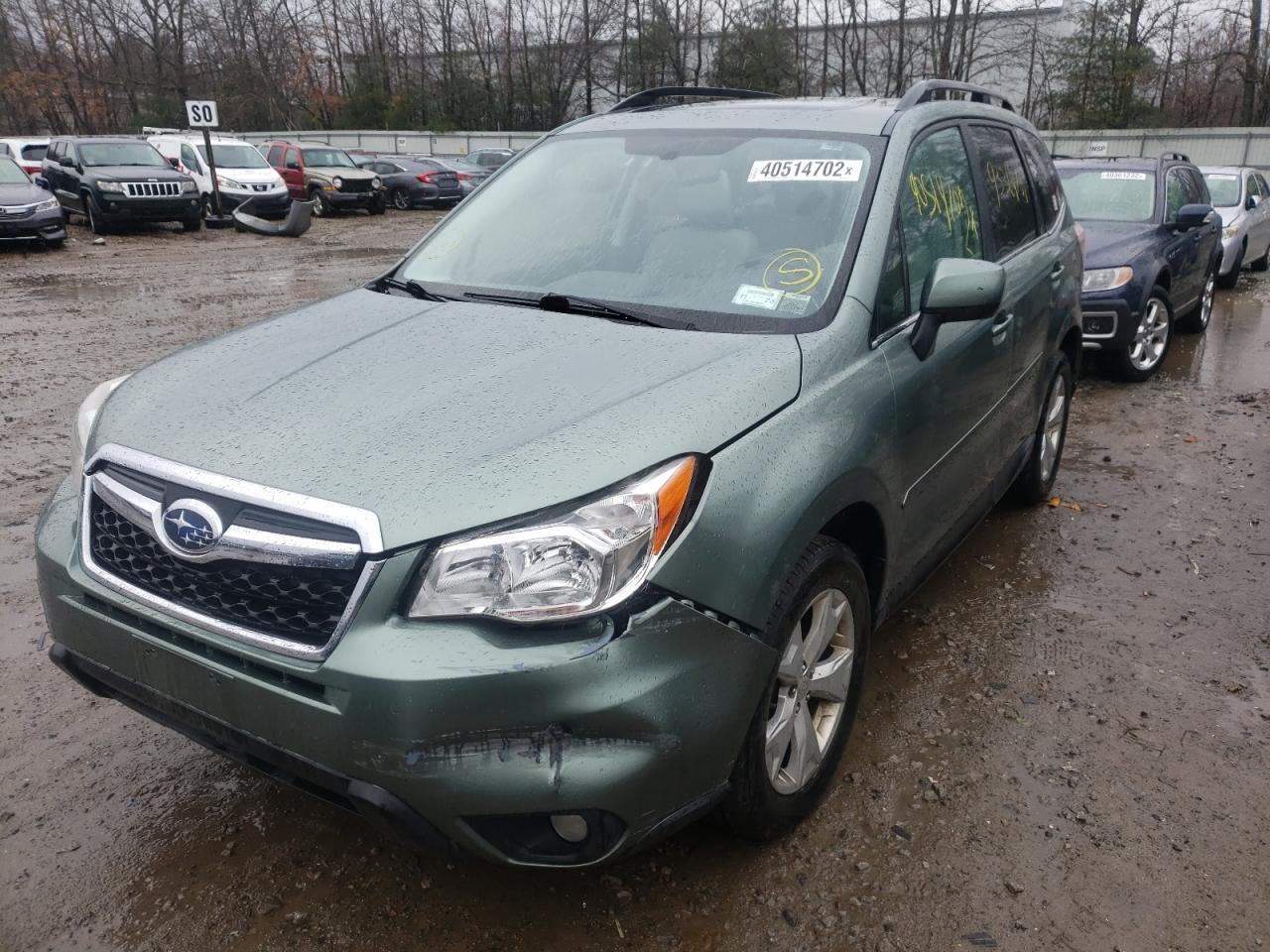 Photo 2 from auction – 2014 SUBARU FORESTER 2 with VIN JF2SJAHC7EH443816