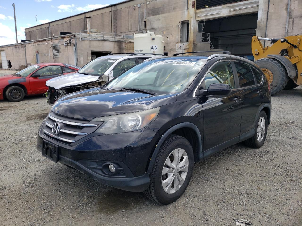 Photo 2 from auction – 2012 HONDA CR-V EXL with VIN 2HKRM4H71CH629732