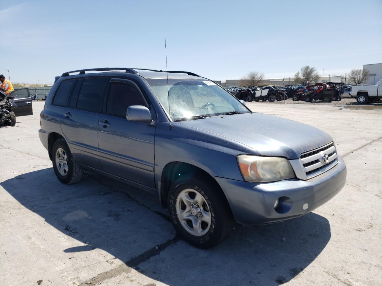 TOYOTA HIGHLANDER 2007 with VIN JTEGD21A570164579 - Photo from auction