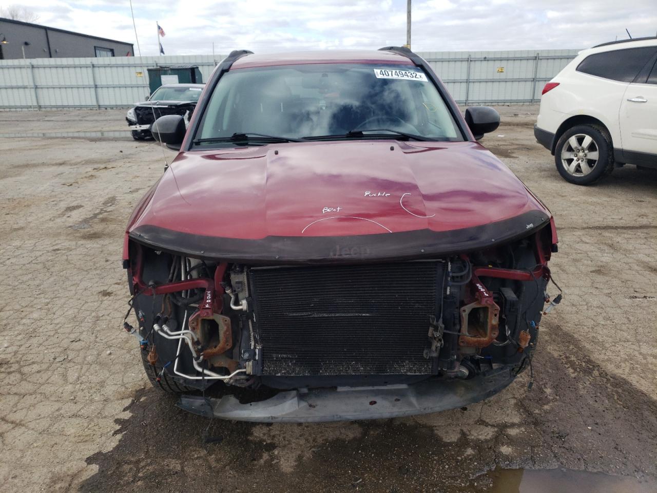 Photo 9 from auction – 2012 JEEP COMPASS LI with VIN 1C4NJDCB3CD553505