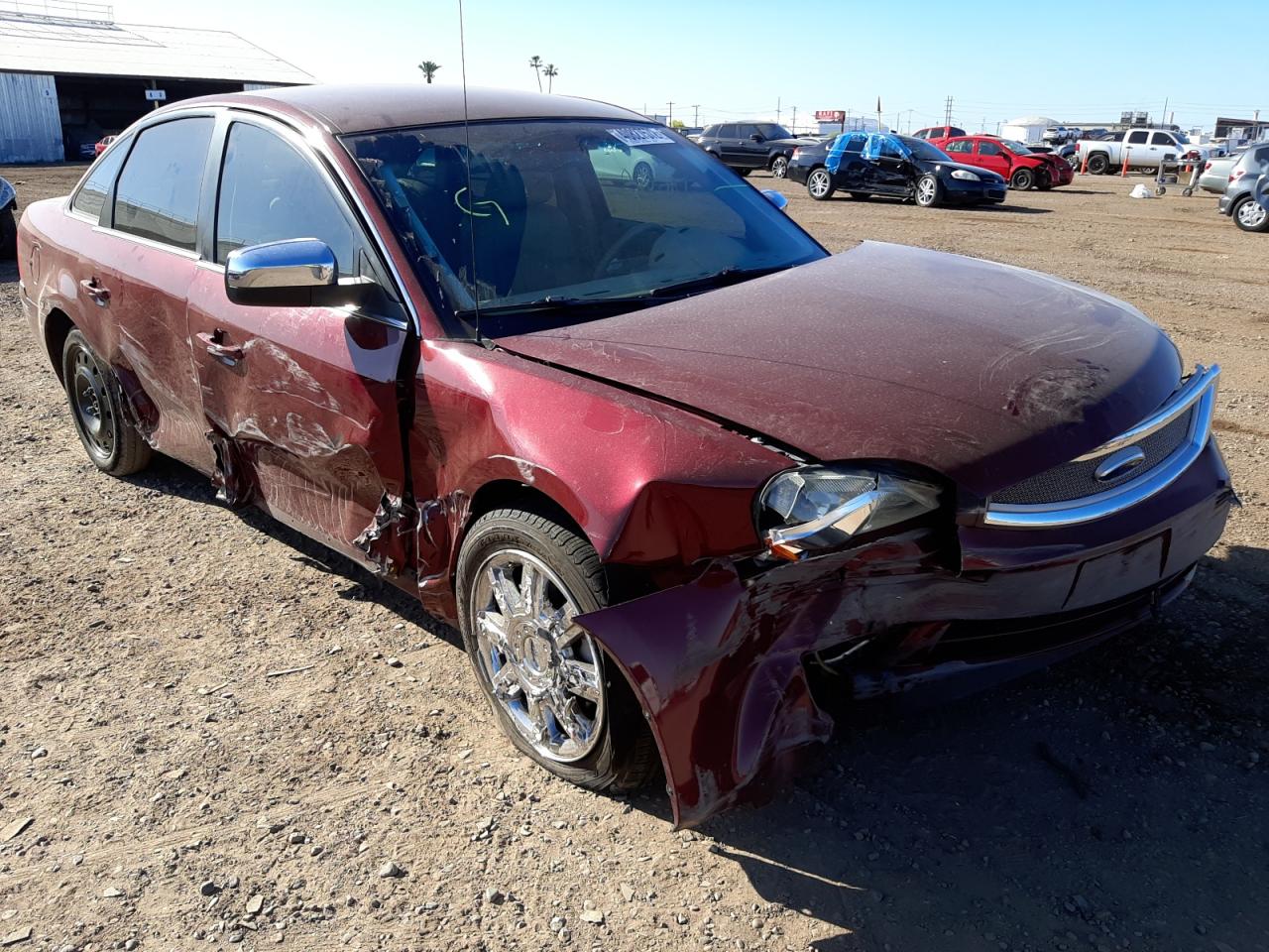 FORD FIVE HUNDR 2007 with VIN 1FAHP25187G130868 - Photo from auction