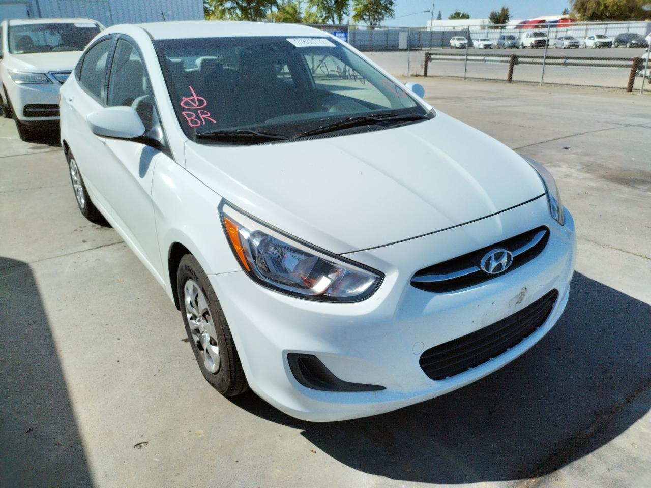 HYUNDAI ACCENT SE 2016 with VIN KMHCT4AE7GU948125 - Photo from auction