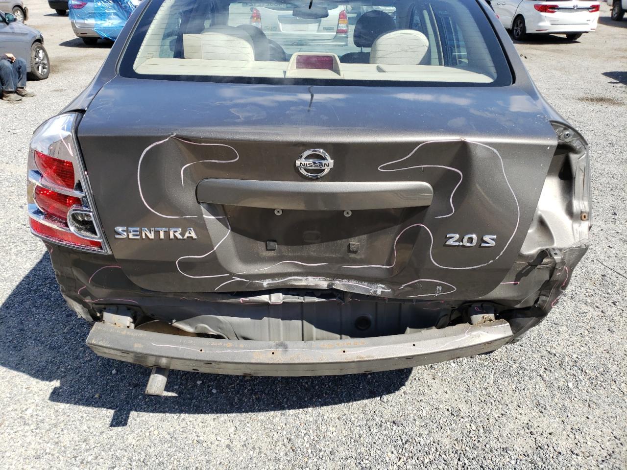 Photo 9 from auction – 2007 NISSAN SENTRA 2.0 with VIN 3N1AB61E07L722838