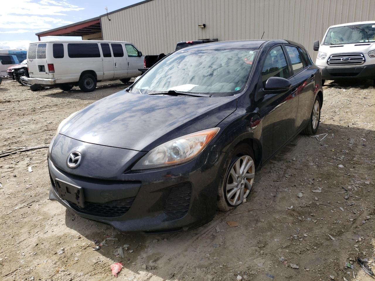 Photo 2 from auction – 2012 MAZDA 3 I with VIN JM1BL1L88C1563156