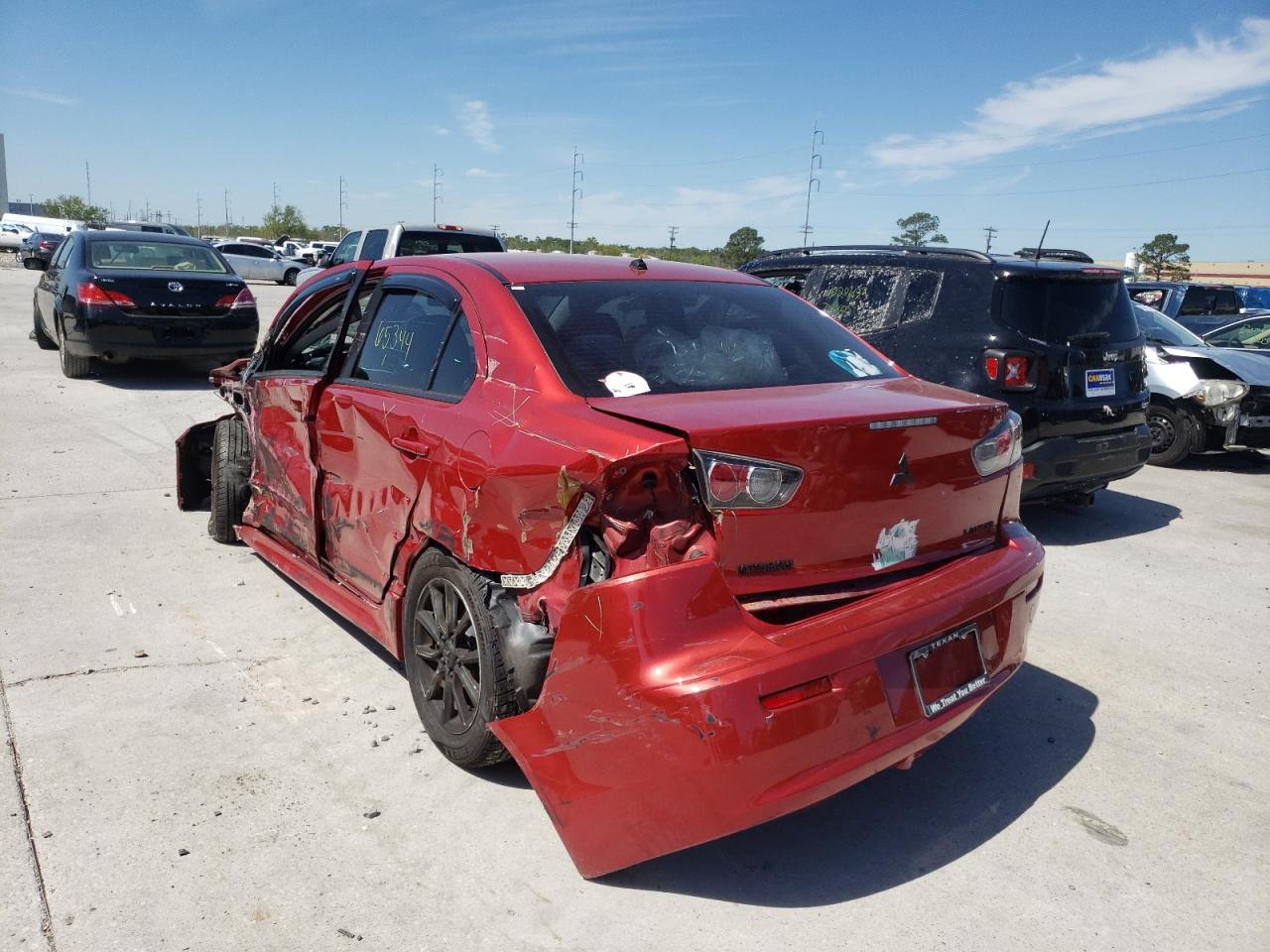 Photo 3 from auction – 2016 MITSUBISHI LANCER ES with VIN JA32U2FU5GU009300