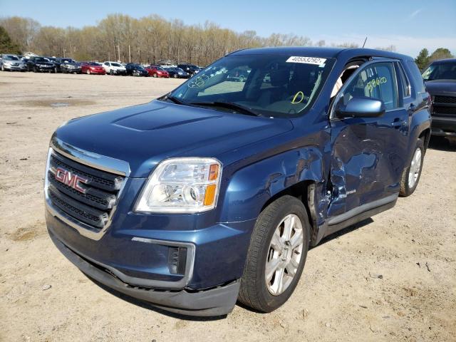 Photo 2 from auction – 2017 GMC TERRAIN SL with VIN 2GKALMEK1H6168783