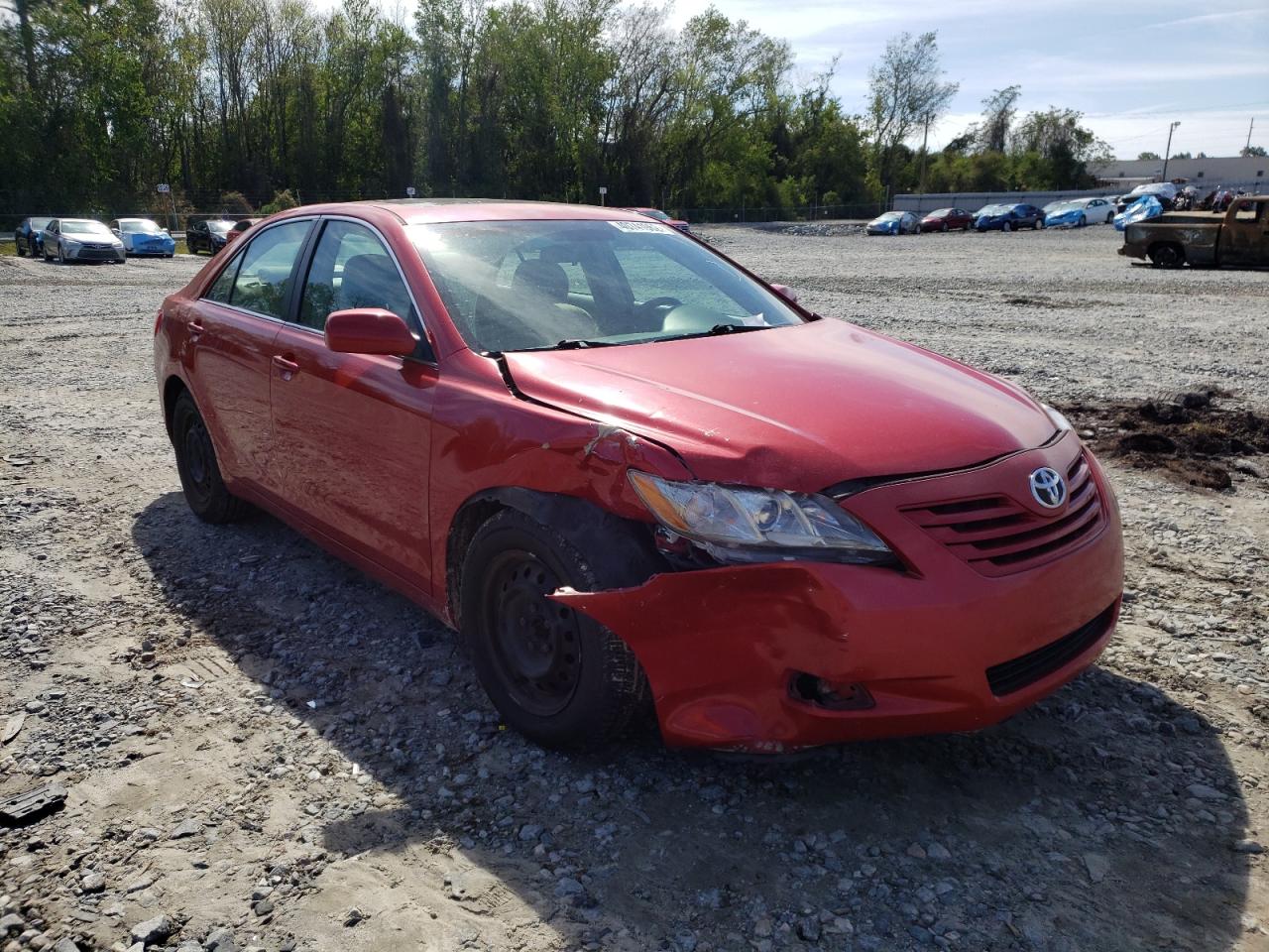 TOYOTA CAMRY CE/L 2007 with VIN 4T1BE46K57U132406 - Photo from auction