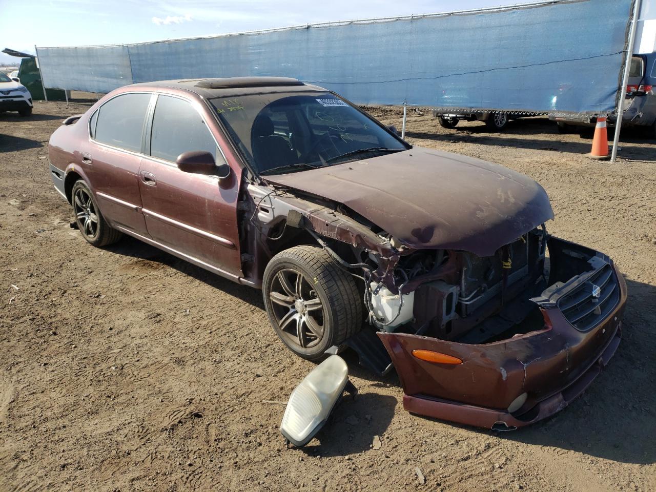 Photo 1 from auction – 2000 NISSAN MAXIMA GLE with VIN JN1CA31D7YT545915