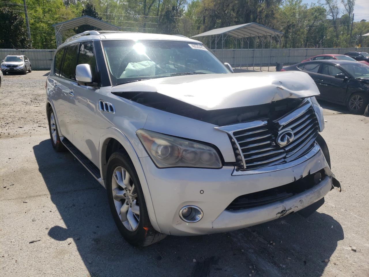 INFINITI QX56 2011 with VIN JN8AZ2ND5B9701637 - Photo from auction