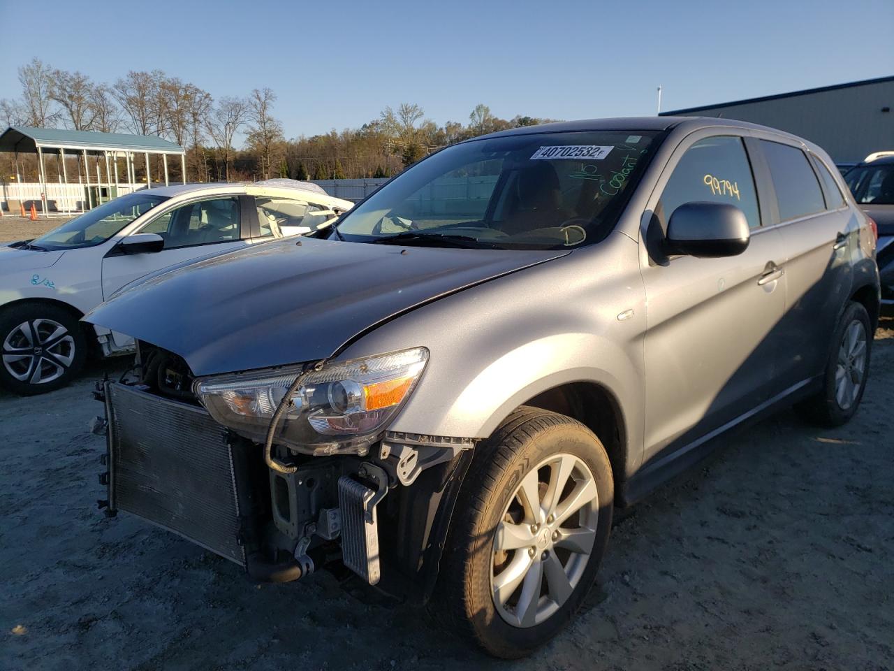 Photo 2 from auction – 2015 MITSUBISHI OUTLANDER with VIN 4A4AR4AU5FE007601