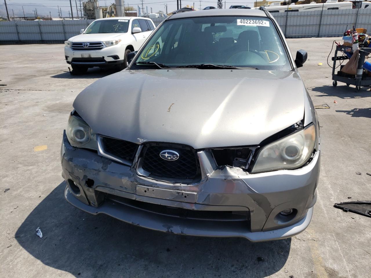 Photo 9 from auction – 2006 SUBARU IMPREZA 2. with VIN JF1GG67666H817898