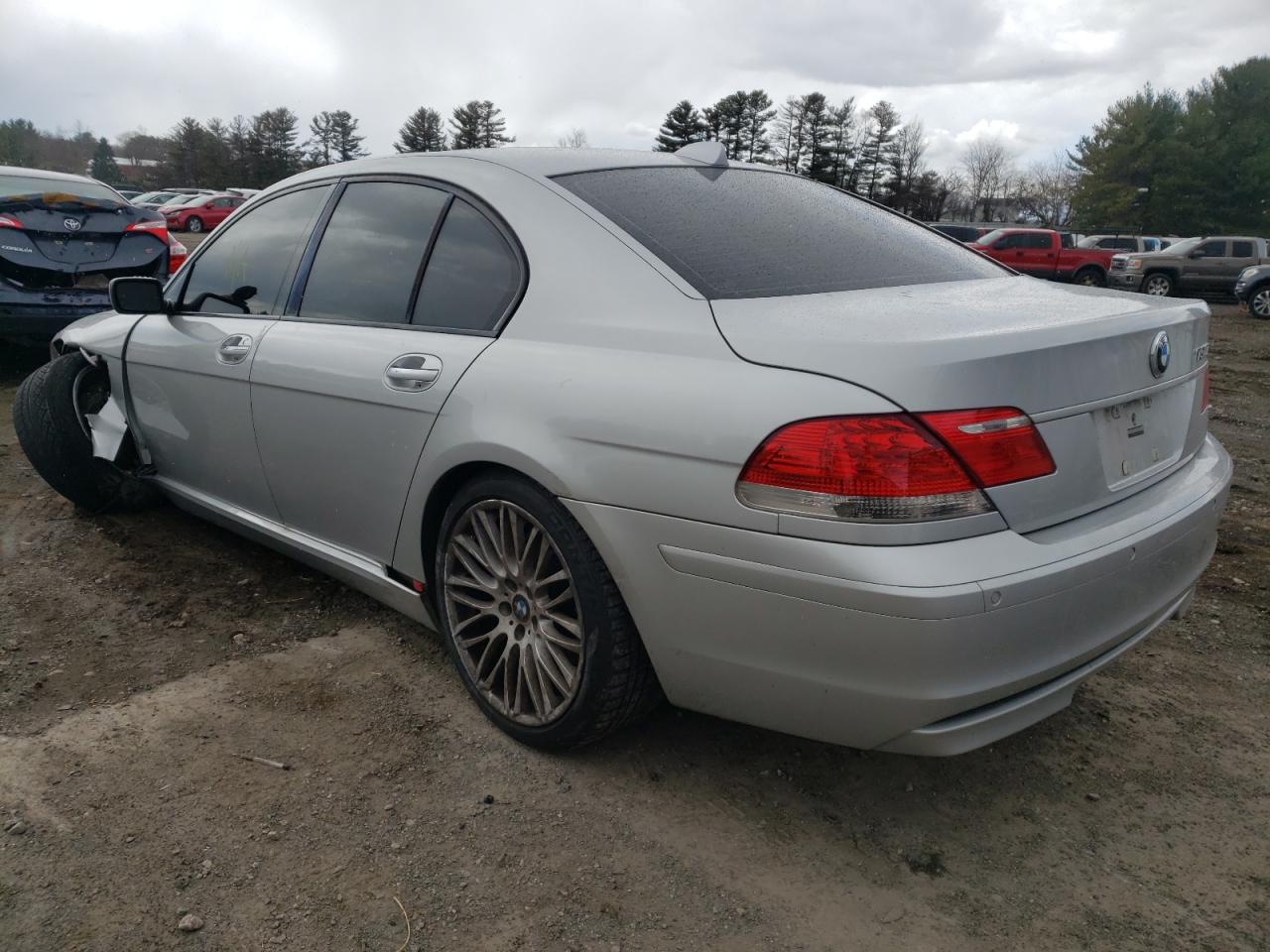 Photo 3 from auction – 2007 BMW 750 I with VIN WBAHL83587DT08338