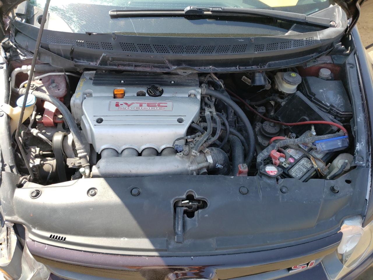 Photo 7 from auction – 2007 HONDA CIVIC SI with VIN 2HGFA55587H702664