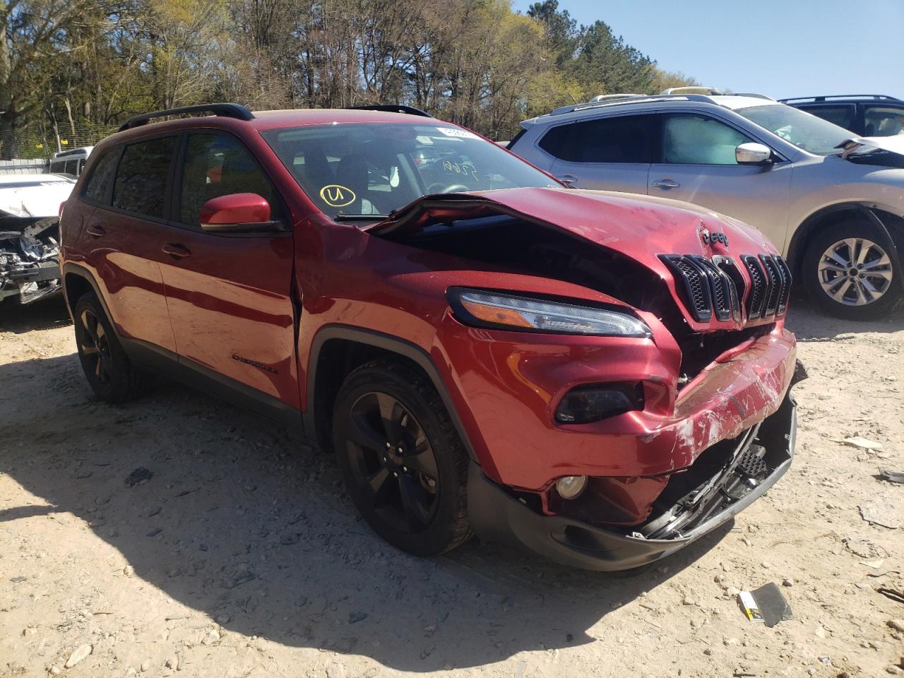 JEEP CHEROKEE L 2017 with VIN 1C4PJLDB2HW580739 - Photo from auction