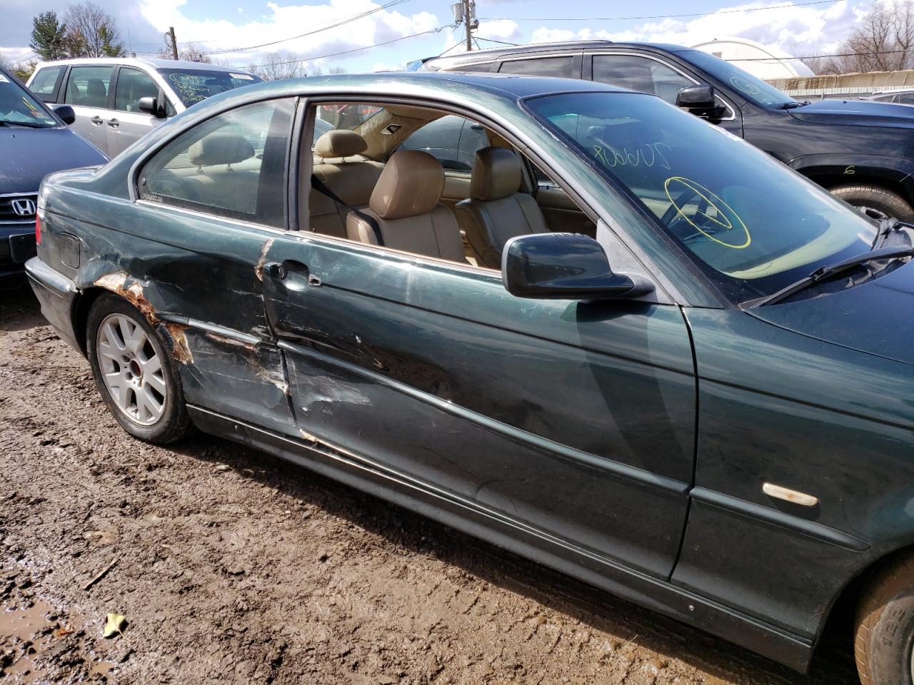 Photo 9 from auction – 2002 BMW 325 CI with VIN WBABN33462PG57521
