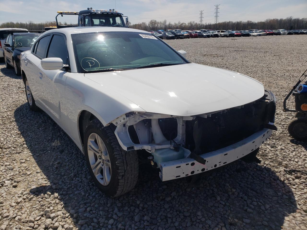 DODGE CHARGER SX 2019 with VIN 2C3CDXBG3KH709321 - Photo from auction