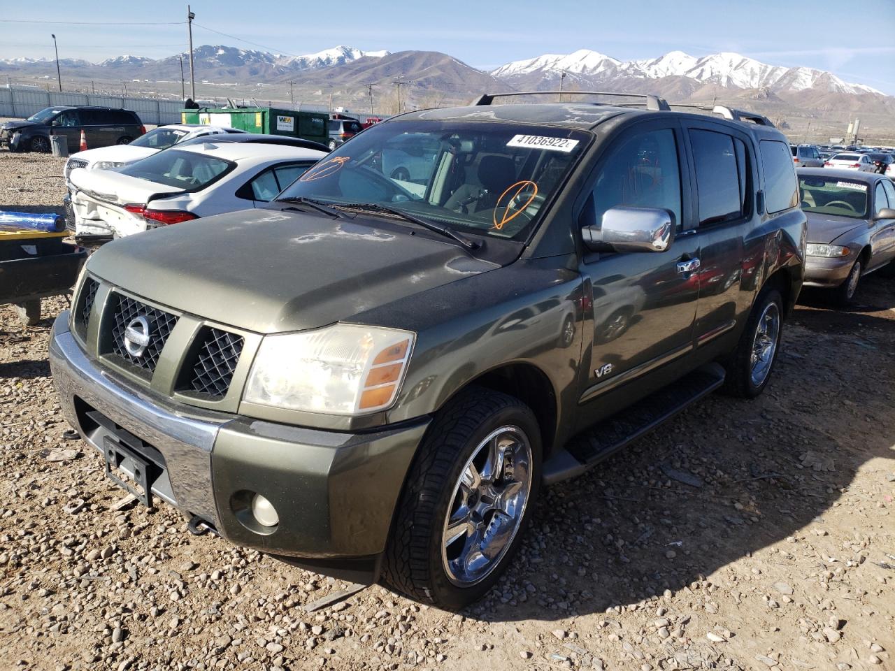 Photo 2 from auction – 2005 NISSAN ARMADA SE with VIN 5N1AA08B15N730271