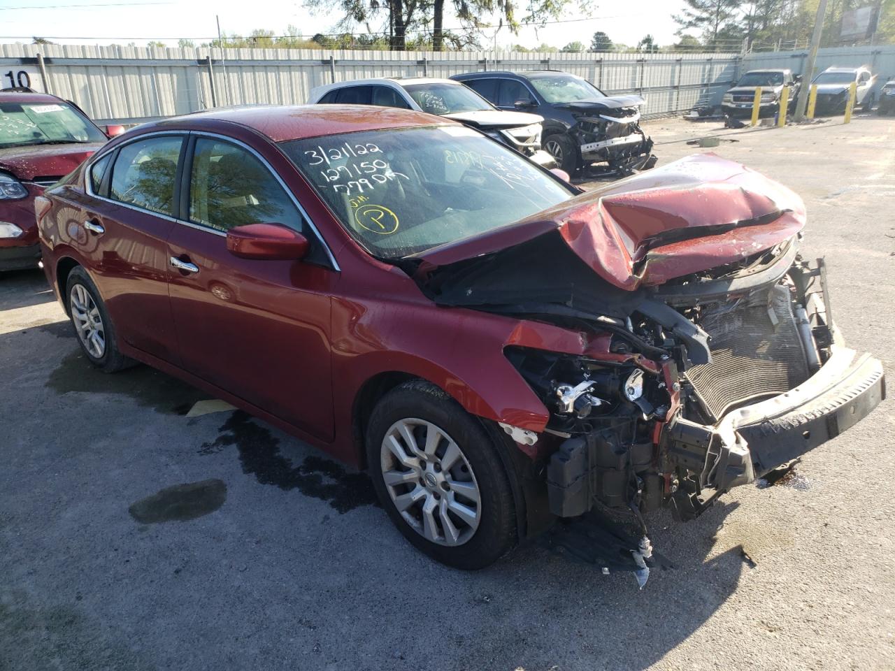 NISSAN ALTIMA 2.5 2013 with VIN 1N4AL3AP9DN540728 - Photo from auction