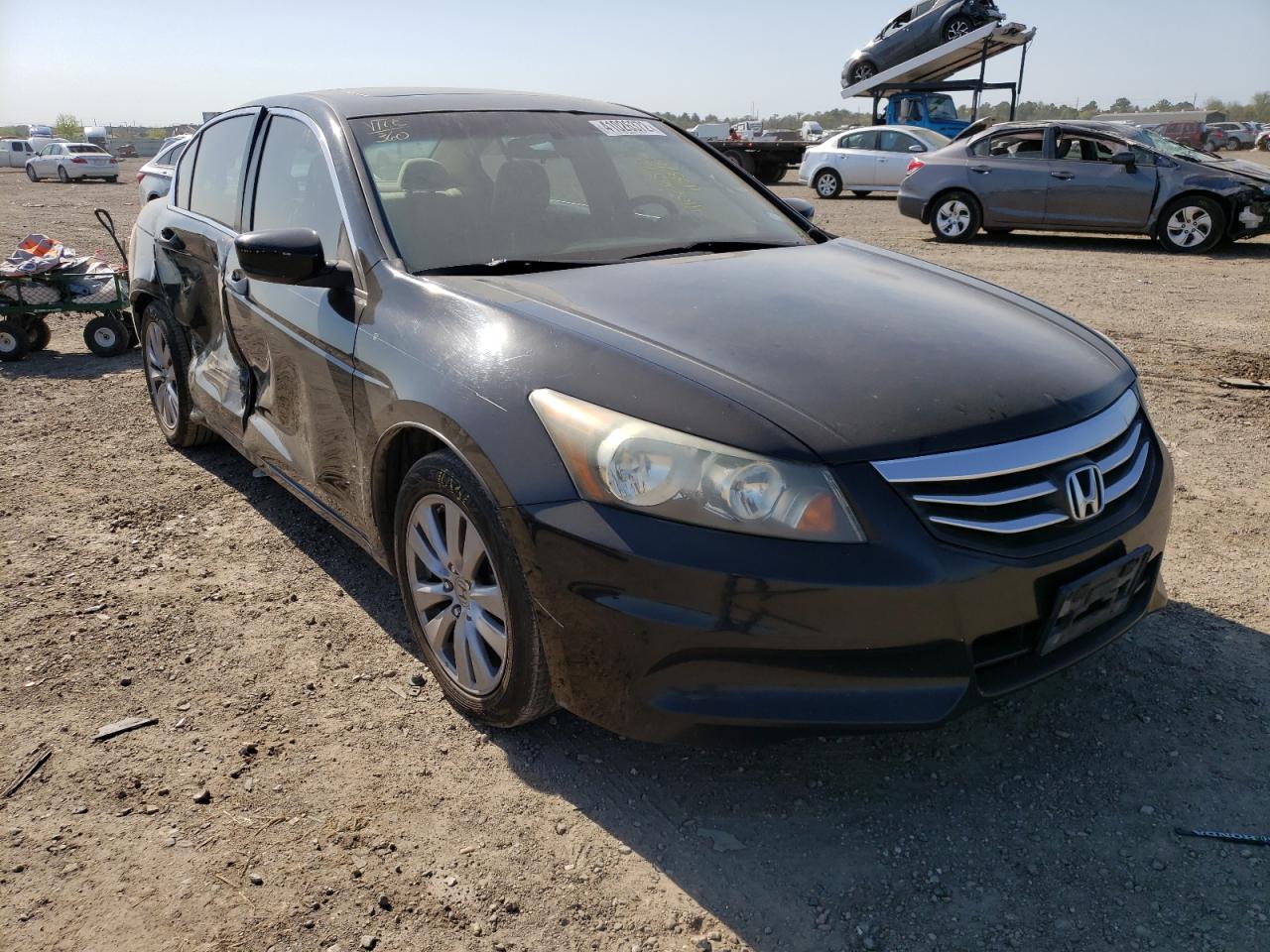 HONDA ACCORD EX 2011 with VIN 1HGCP2F72BA113374 - Photo from auction