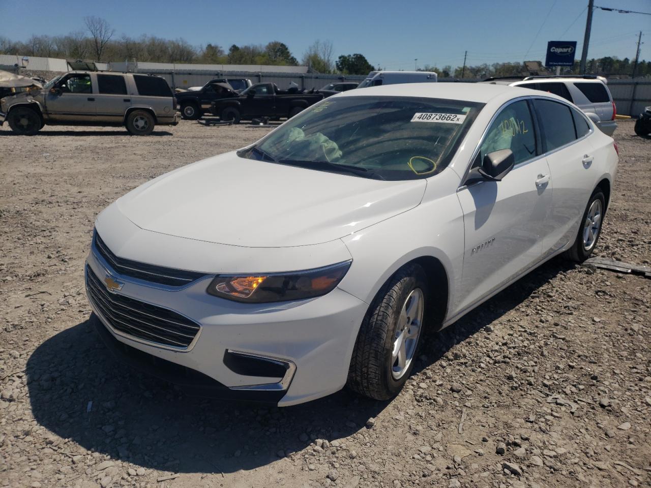 Photo 2 from auction – 2018 CHEVROLET MALIBU LS with VIN 1G1ZB5ST5JF240089