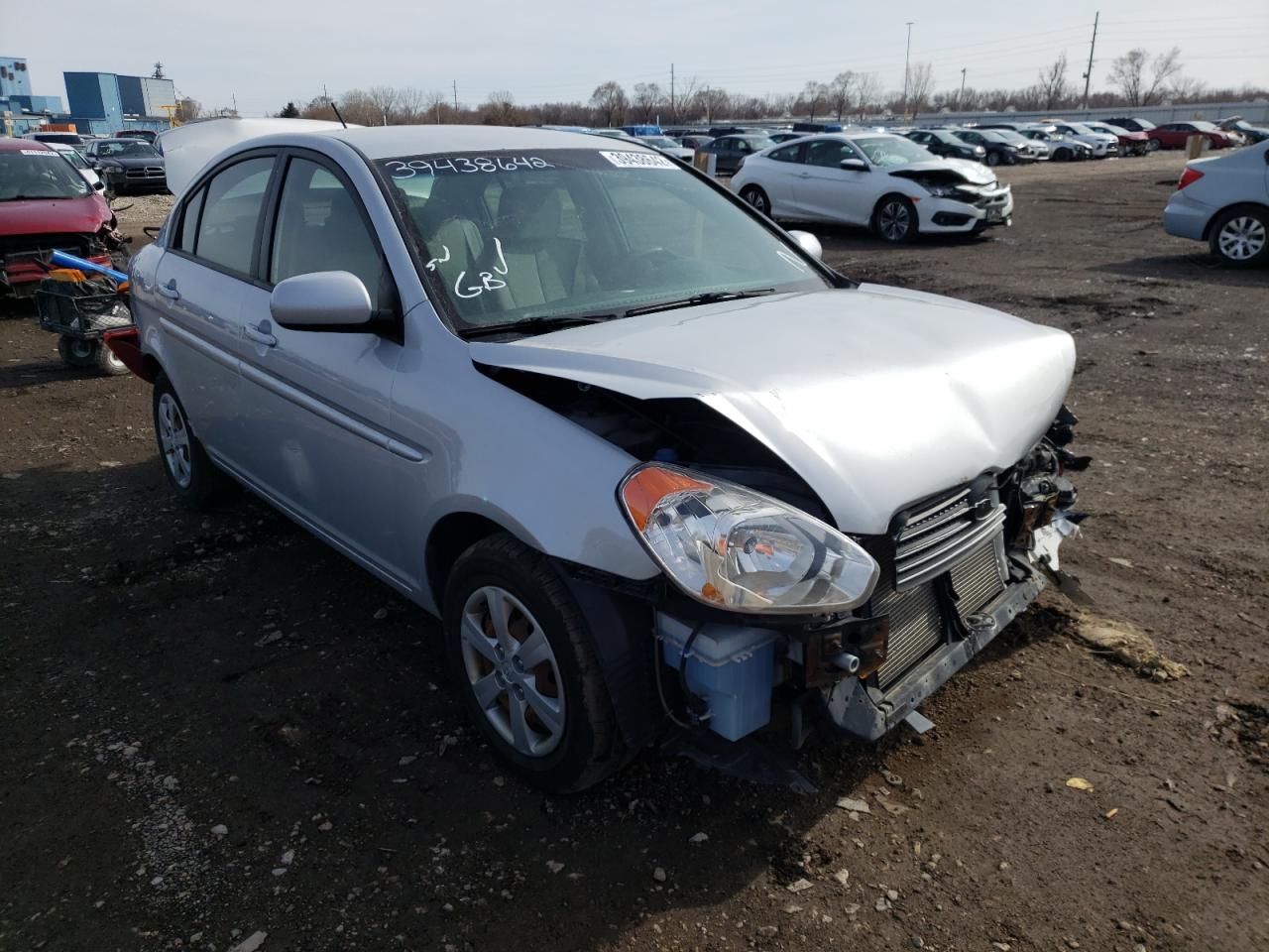 HYUNDAI ACCENT GLS 2011 with VIN KMHCN4AC3BU609637 - Photo from auction