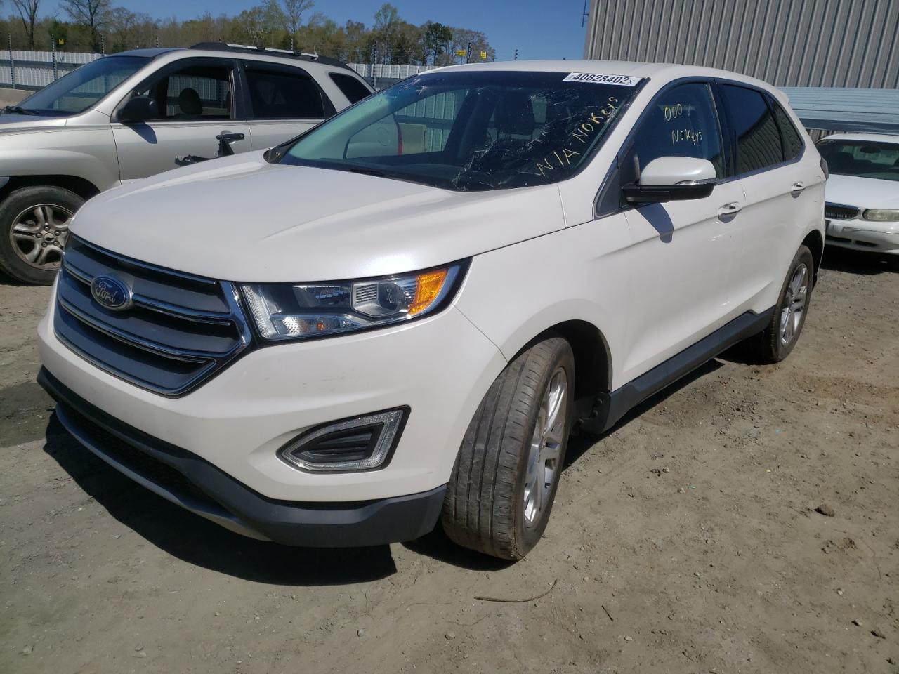 Photo 2 from auction – 2017 FORD EDGE TITAN with VIN 2FMPK3K95HBB05936