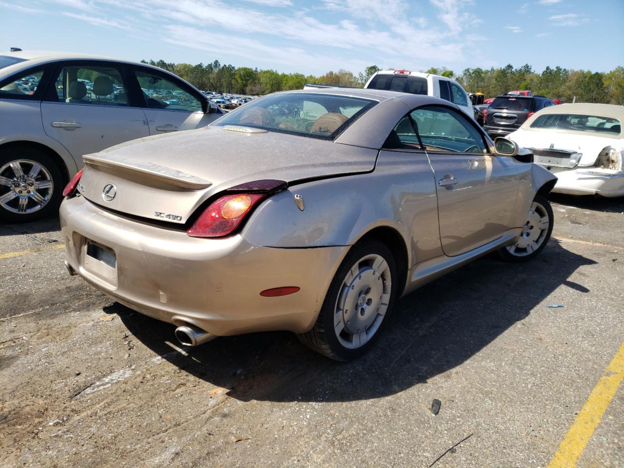 Photo 4 from auction – 2004 LEXUS SC 430 with VIN JTHFN48Y140057230
