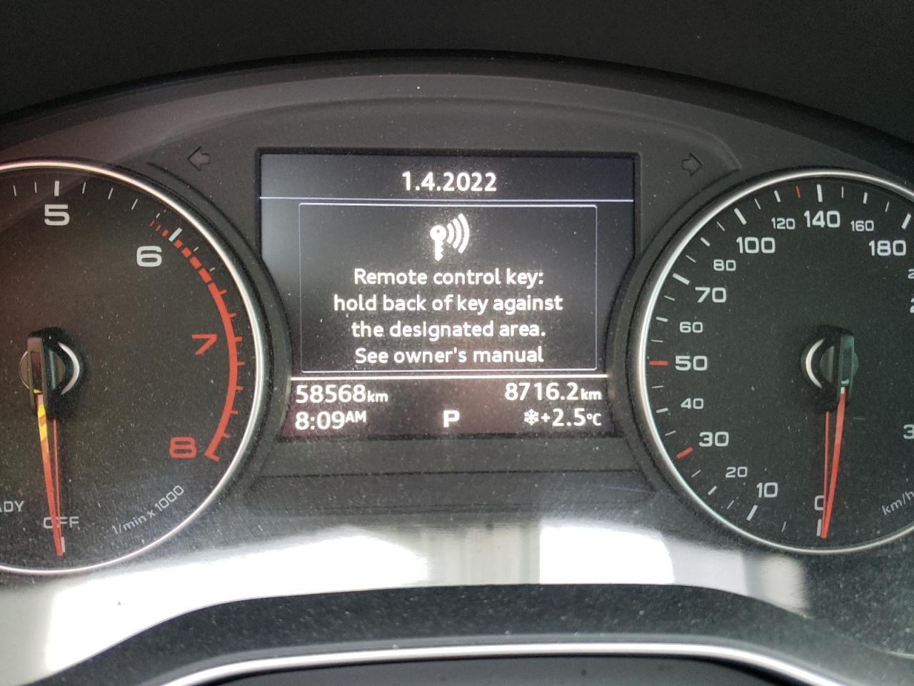Photo 8 from auction – 2018 AUDI Q5 PREMIUM with VIN WA1ANAFY8J2050251